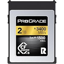 Amazon | ProGrade Digital CFexpress 4.0 Type B GOLD 2TB